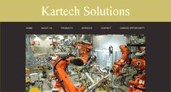Desktop Screenshot of kartechsolution.com